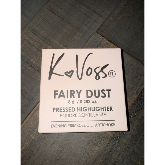 K Voss Fairy Dust Pressed Highlighter -Moonlight/Starkissed NEW Full Size - Picture 2 of 4